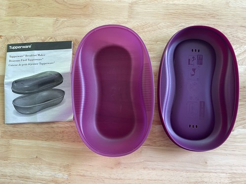 Tupperware microwave breakfast - tupperware,