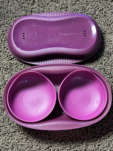 Purple tupperware microwave - purple,
