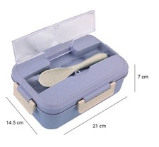 3 Compartments Lunch Box For