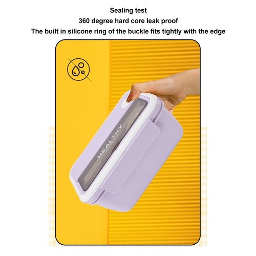 1400ml box portable - (purple)1400ml,