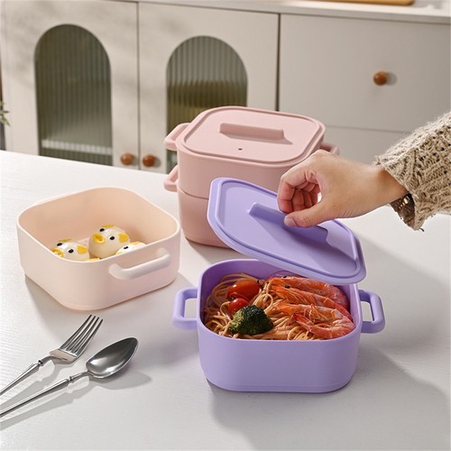 2pcs microwave steamer bowls - 2pcs,