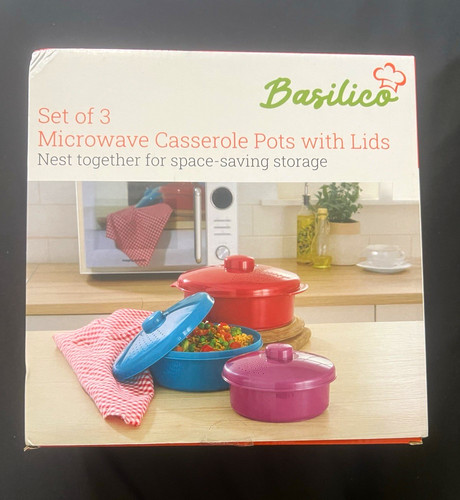 Basilico 3pc microwave - basilico,