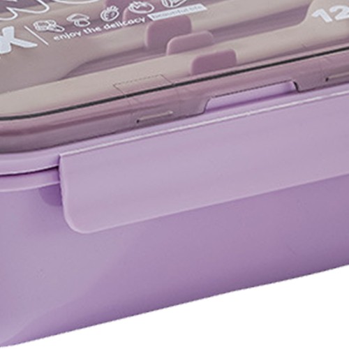 1250ml purple lunch box - 1250ml,