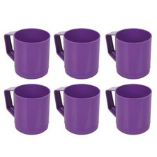 Set of 6 Plastic Mug Tea