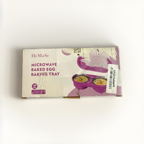 Hemase microwave baked - hemase, egg