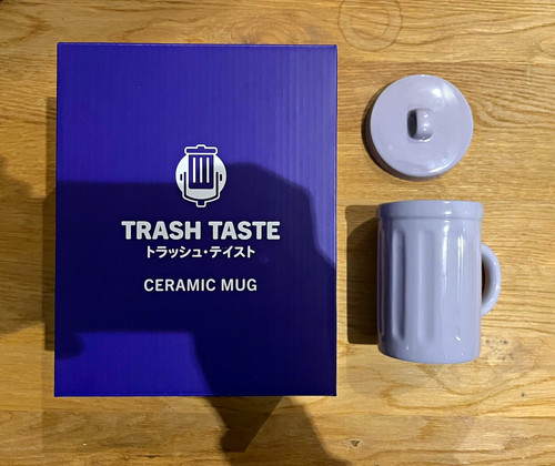 Trash taste purple - taste, ceramic