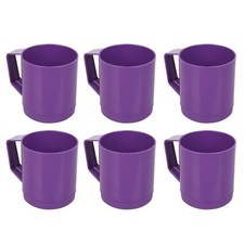 6 Set 260ml Plastic Mug