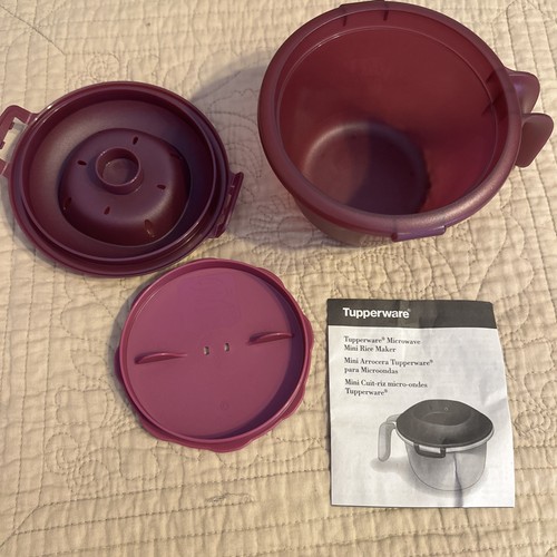 Tupperware microwave rice - tupperware,