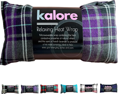 Koddle purple tartan heatpack - tartan,