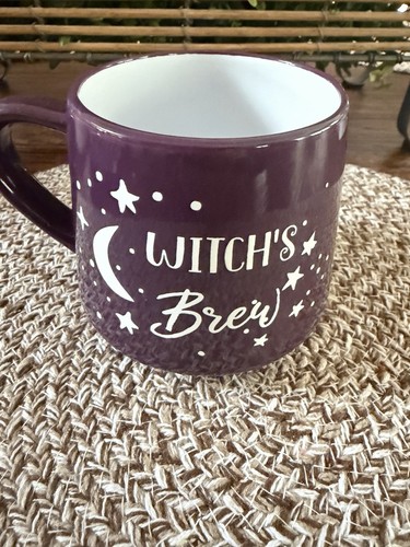 Witches brew purple mug - witches,