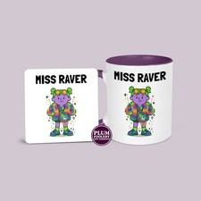 Miss Raver Mug & Coaster